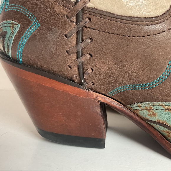 Tony Lama Cassidy & Santa Fe Cowgirl Boots 5 B Tooled Inlay (2) Pair - Picture 14 of 16